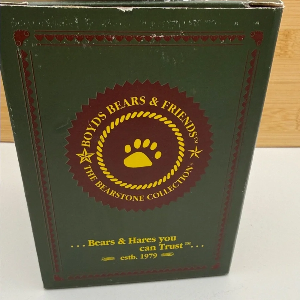 Boyds Bears Edmund Deck the Halls Christmas Ornament #25700